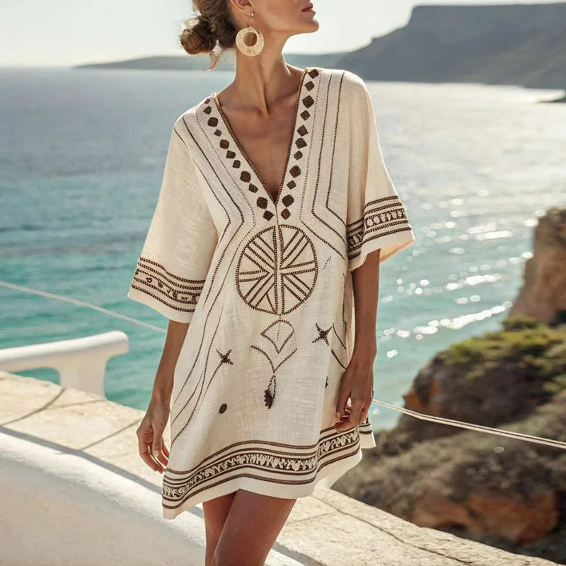 Danique - Elegante Strandjurk voor een Zomerse Look
