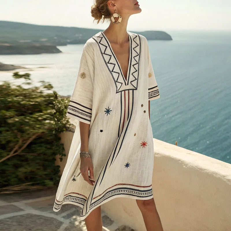 Naomi - Elegante en veelzijdige strandjurk voor de zomerse dagen