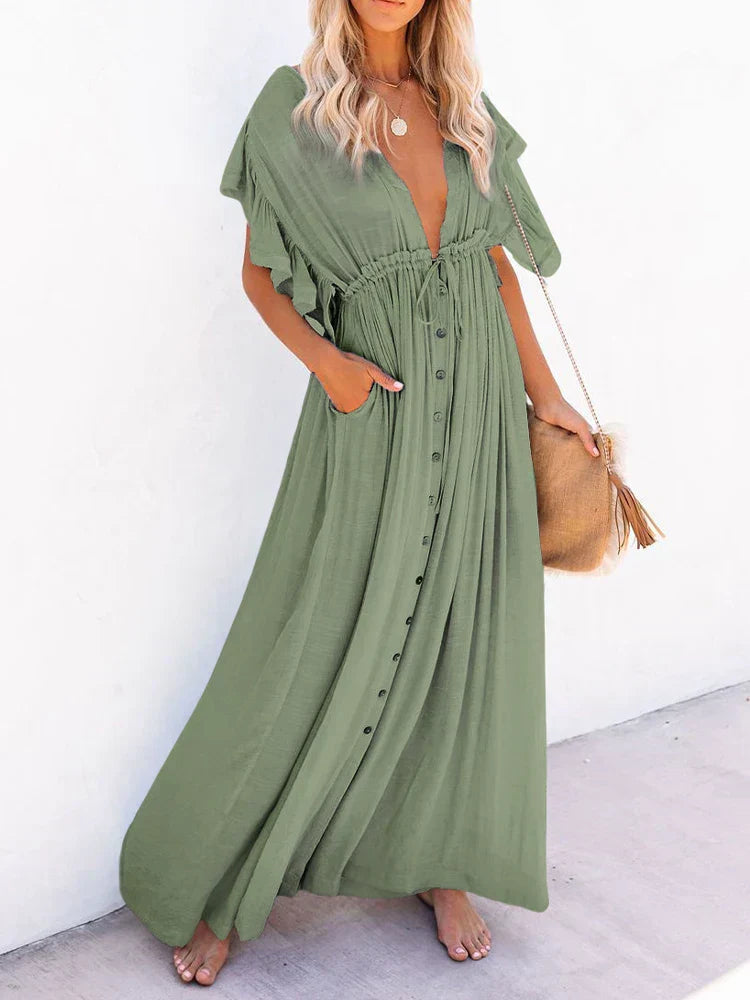 Boho casual jurk