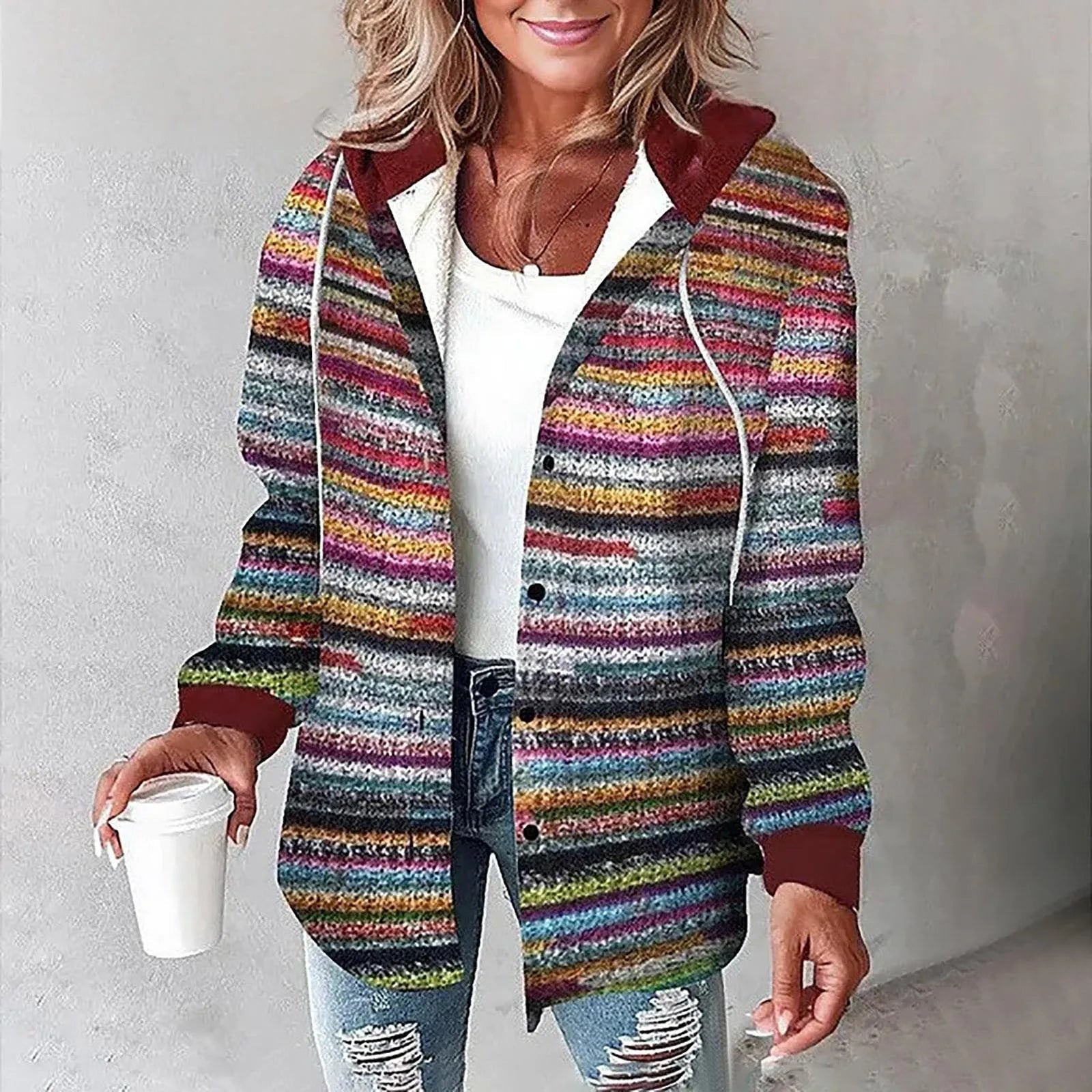 Stijlvolle damesjas – Elegante pasvorm – Winddicht – Warm en comfortabel