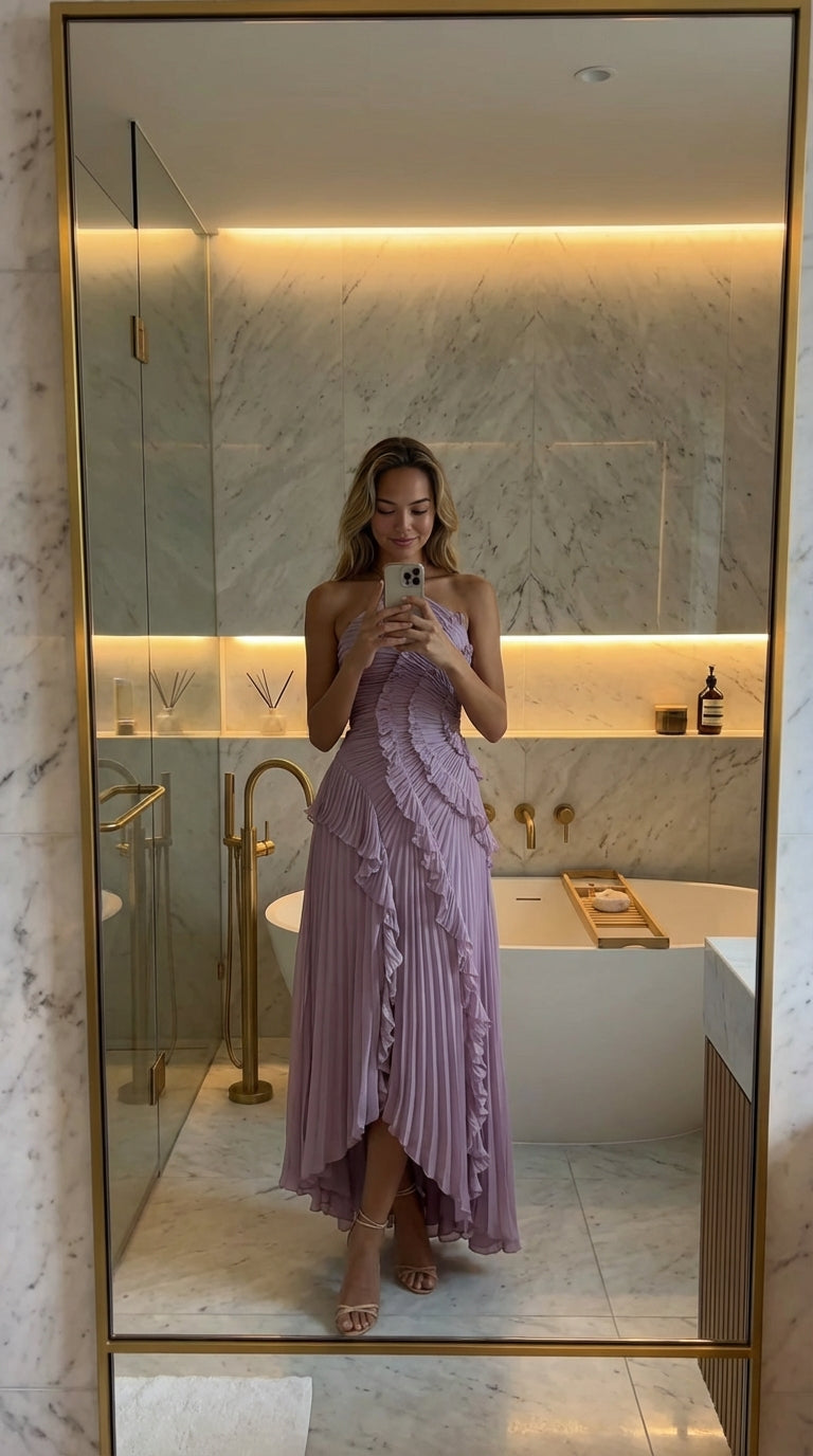 ISADORA I VESTIDO VOLANTES BEPERKTE EDITIE