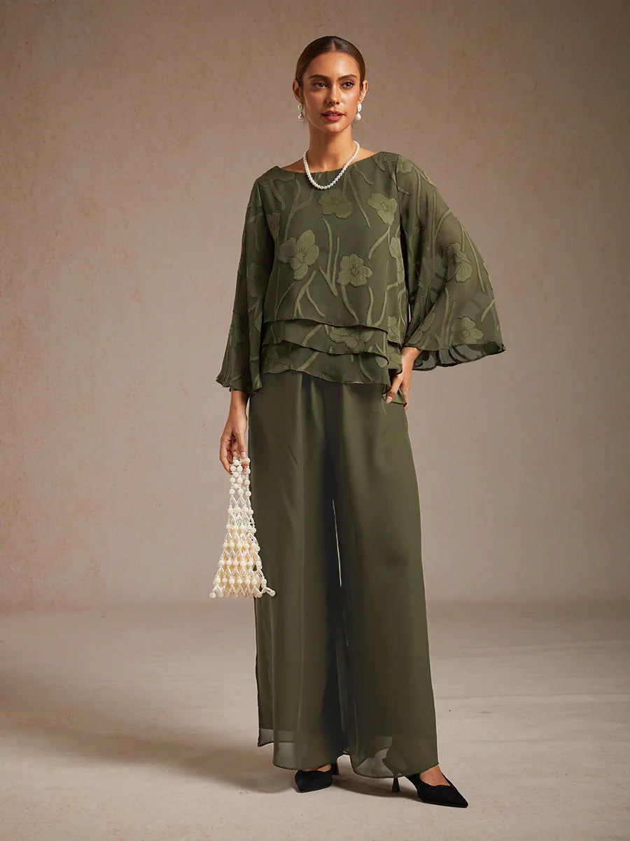 Fluressa | Split Hem Flow Broek