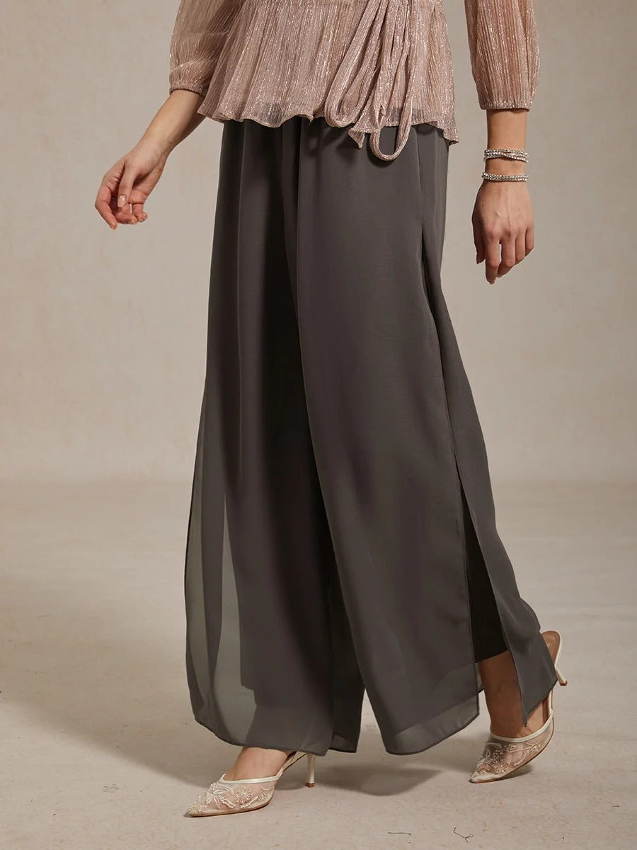 Fluressa | Split Hem Flow Broek