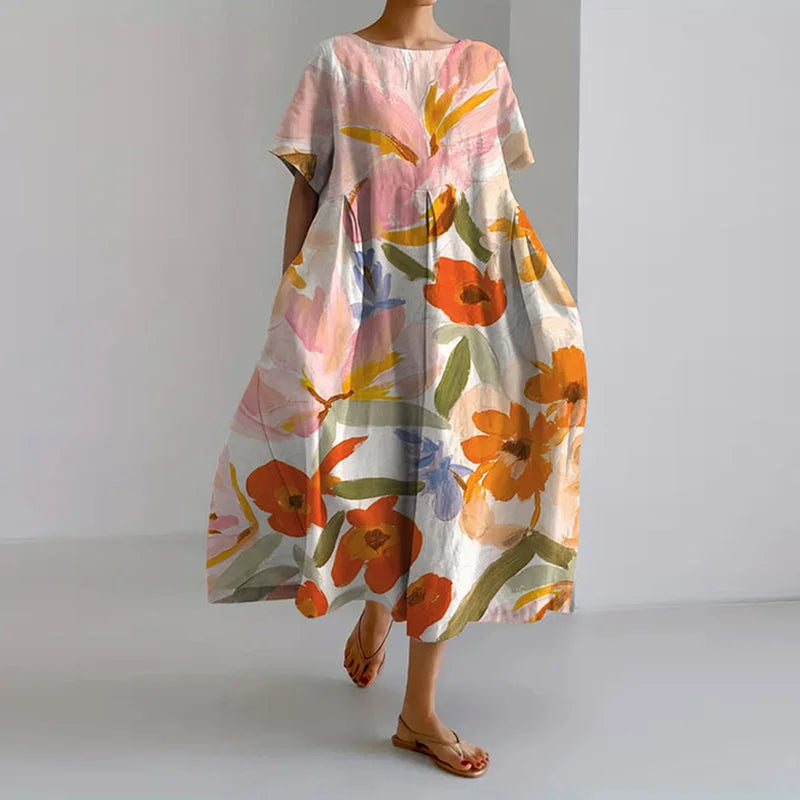 VALENTINA | Zomerjurk met Bloemen