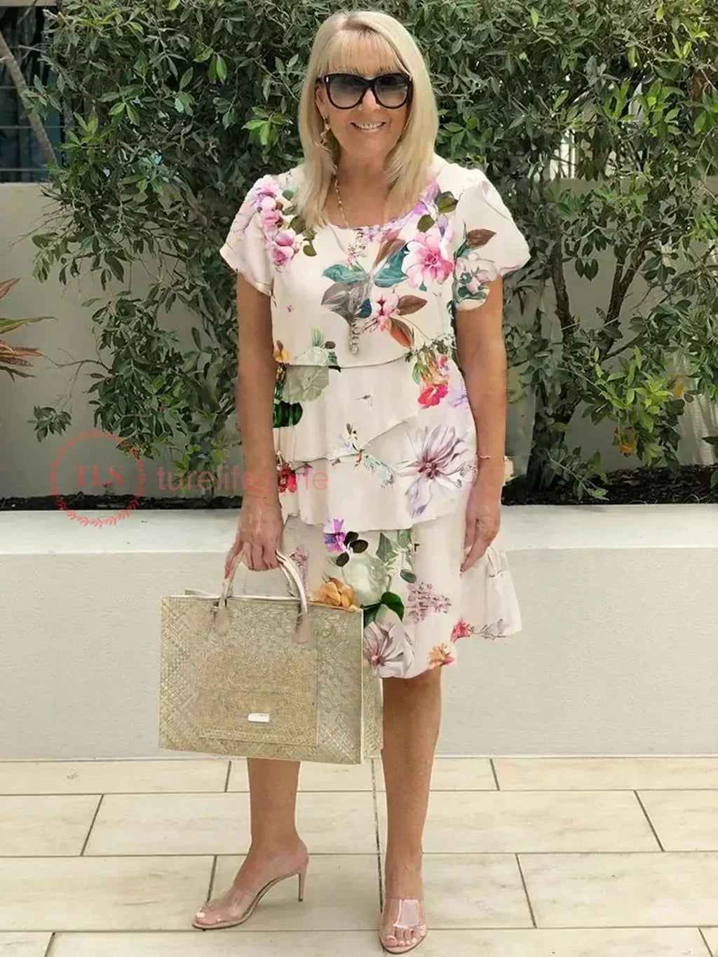 Kaelyn | Bloem Rimpel Zomerjurk