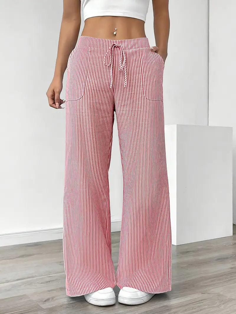 Elise™ Casual Gestreepte Broek