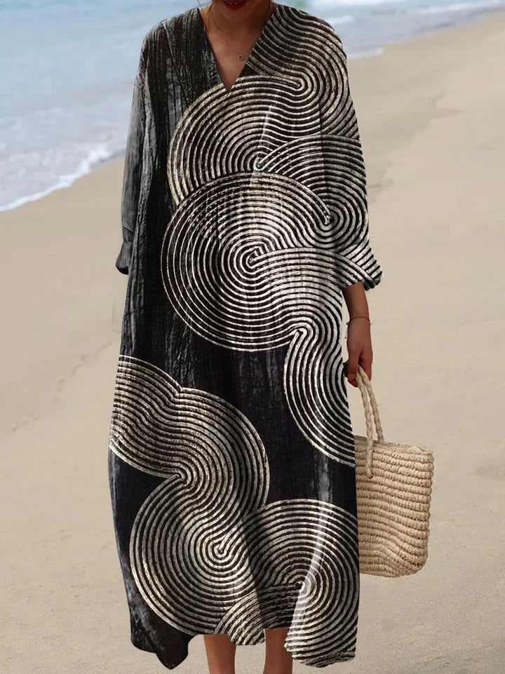 Geraldine™ || BOHO MAXI JURK