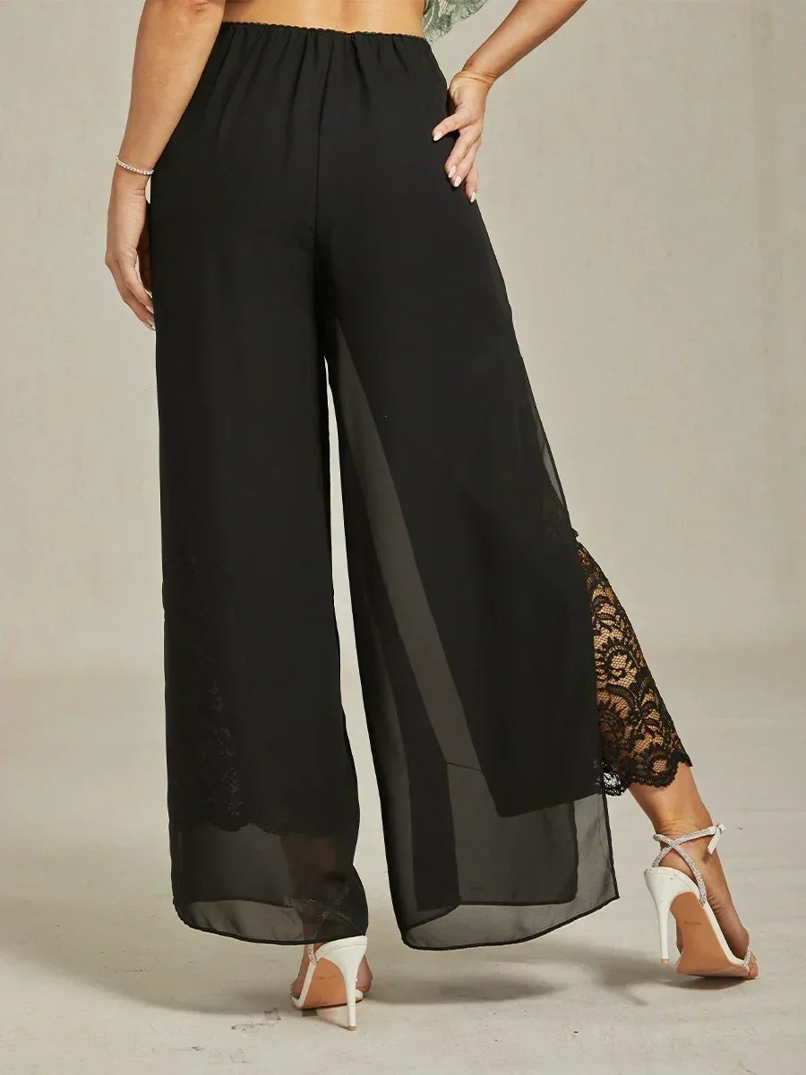 Fluressa | Split Hem Flow Broek