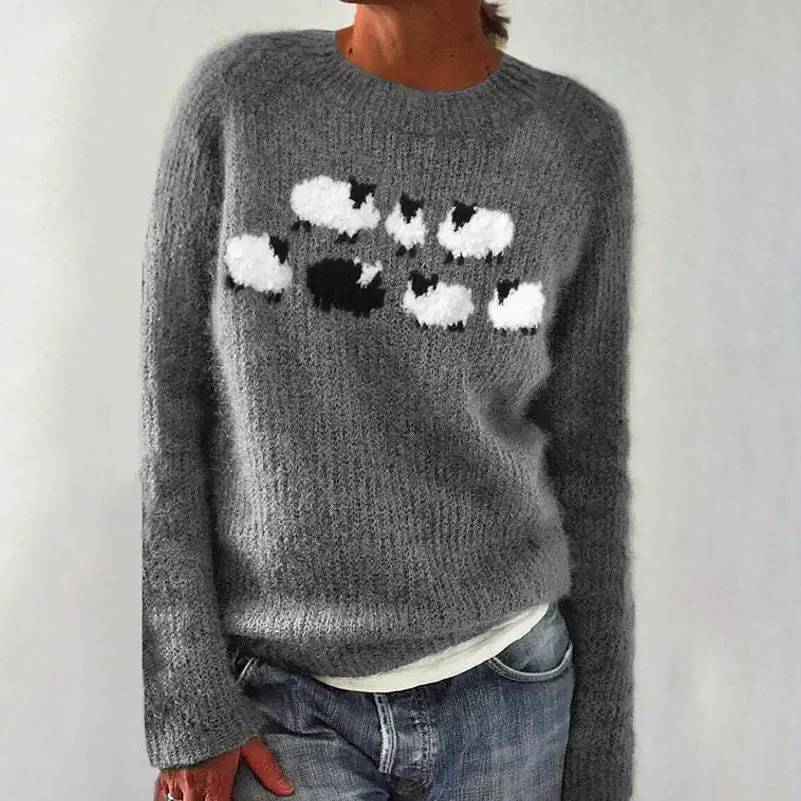 Poppy™ - Retro Cozy Sweater