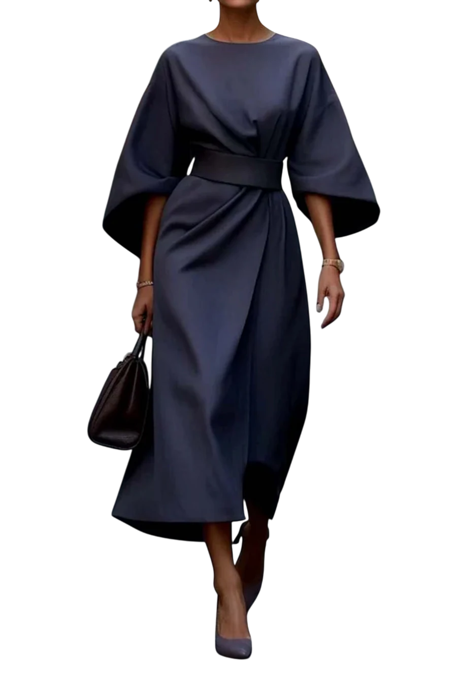 Matzliah™ | Elegante Lantern Mouw Jurk