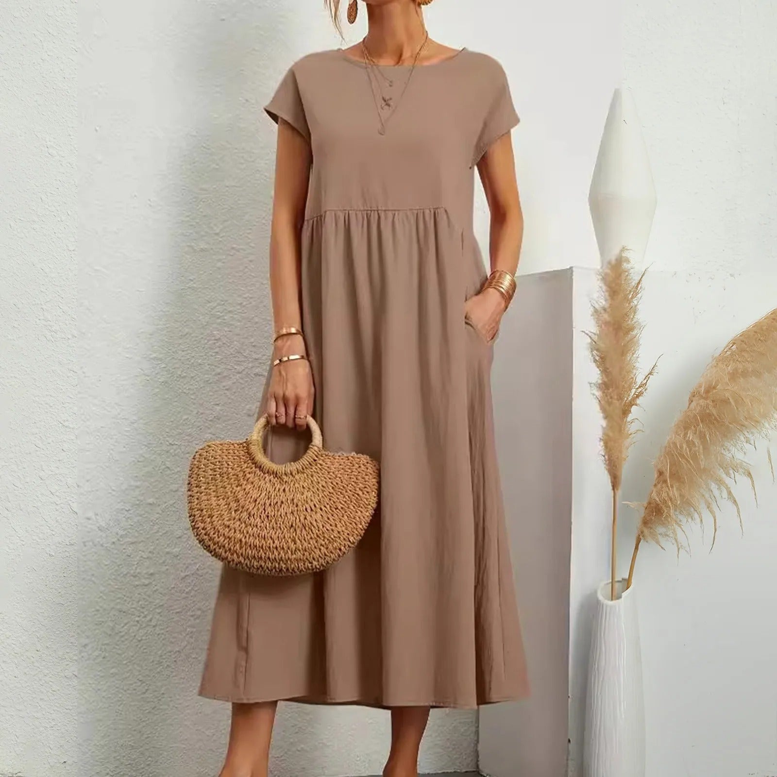 CATHERINE | ELEGANTE ESSENTIËLE JURK