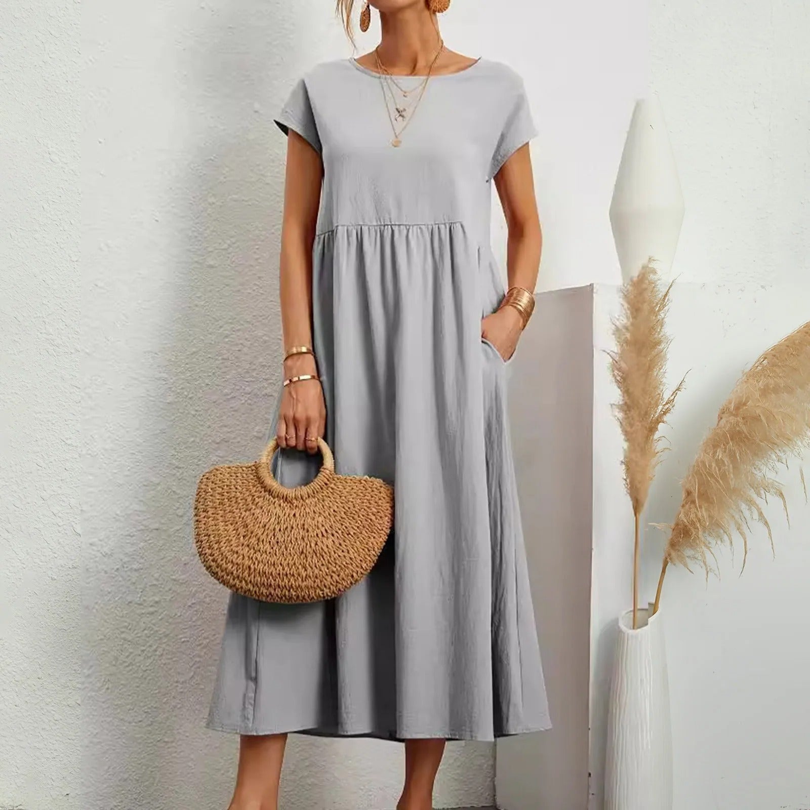 CATHERINE | ELEGANTE ESSENTIËLE JURK