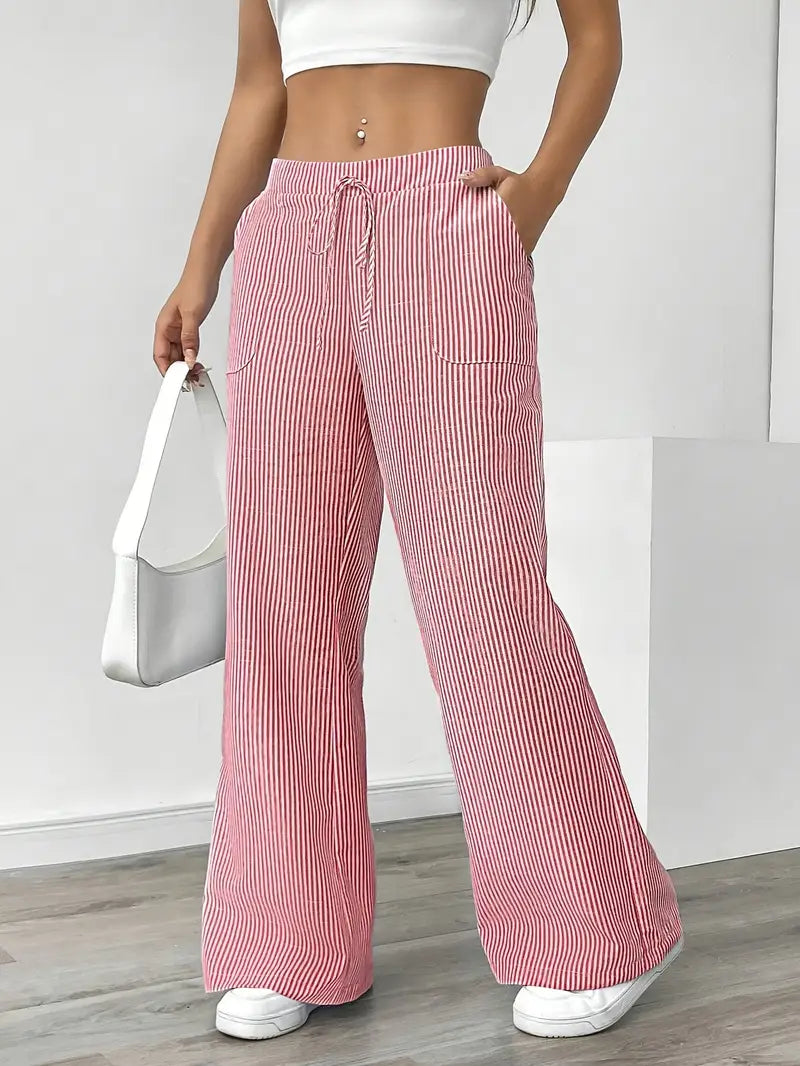 Elise™ Casual Gestreepte Broek