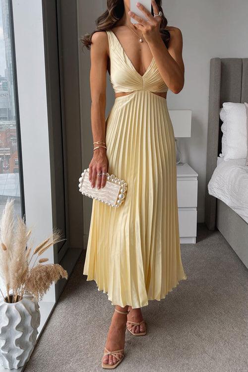 Rosalie™ | Maxi Jurk met Taille Detail