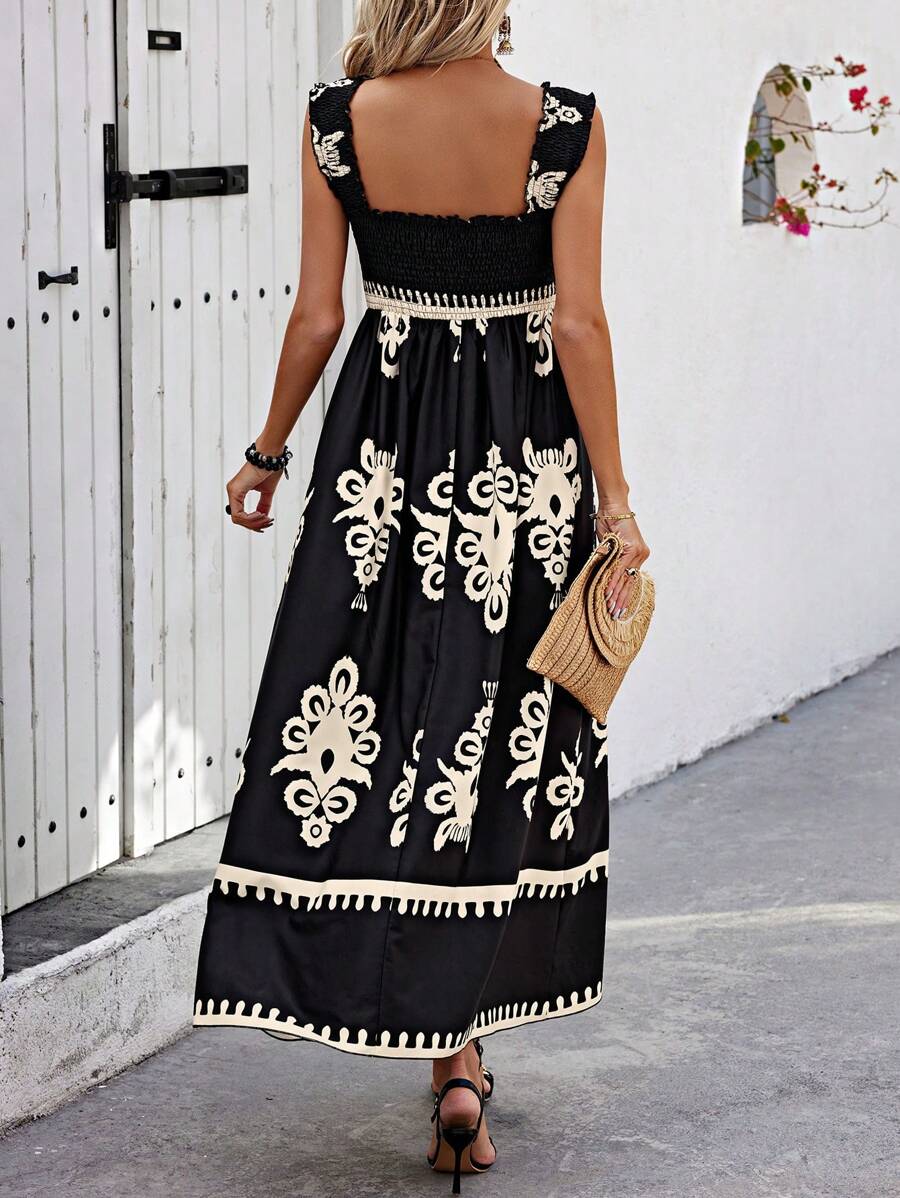 Tahlia | Ontspannen Bohemian Maxi Jurk