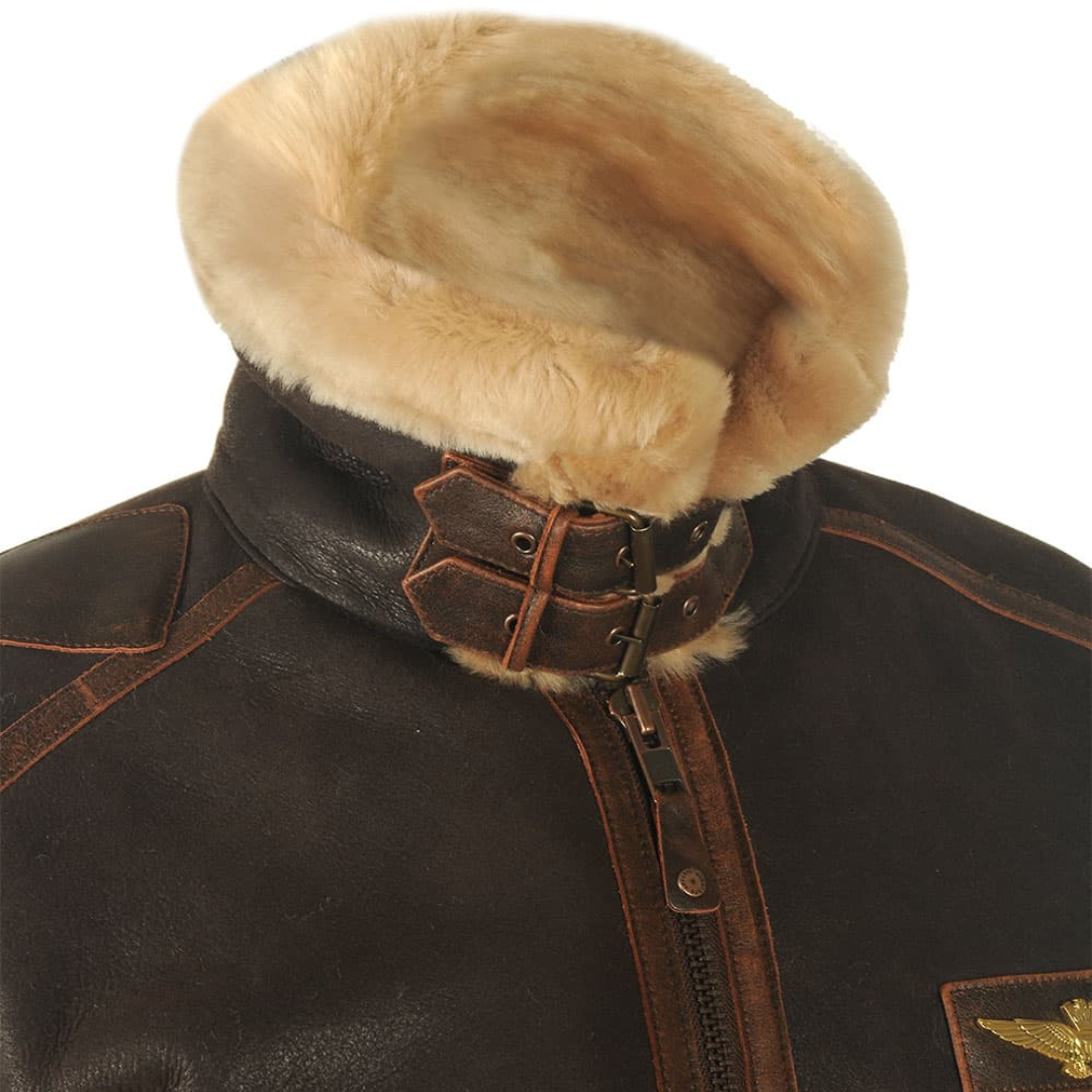 Aviator™ | Iconische Leren Pilotenjas