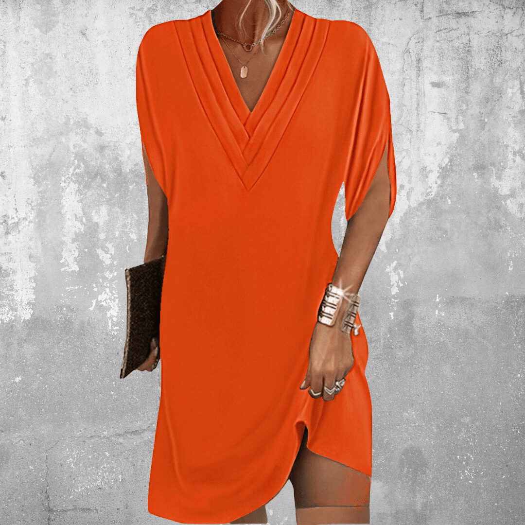 Evadne | Elegante Taille-flatterende Jurk