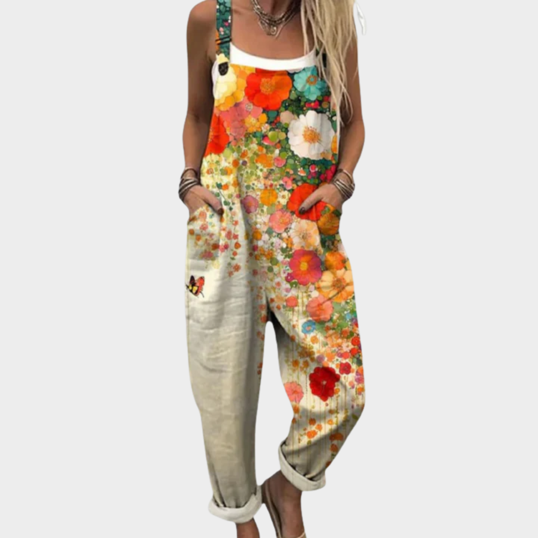 Comfortabele Gedrukte Dungaree