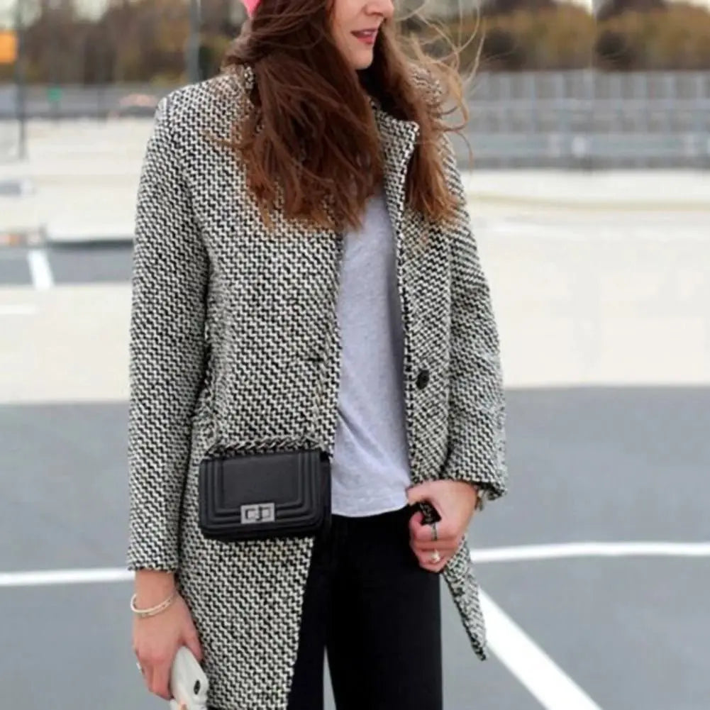 Audrey | Lange Midi Jas