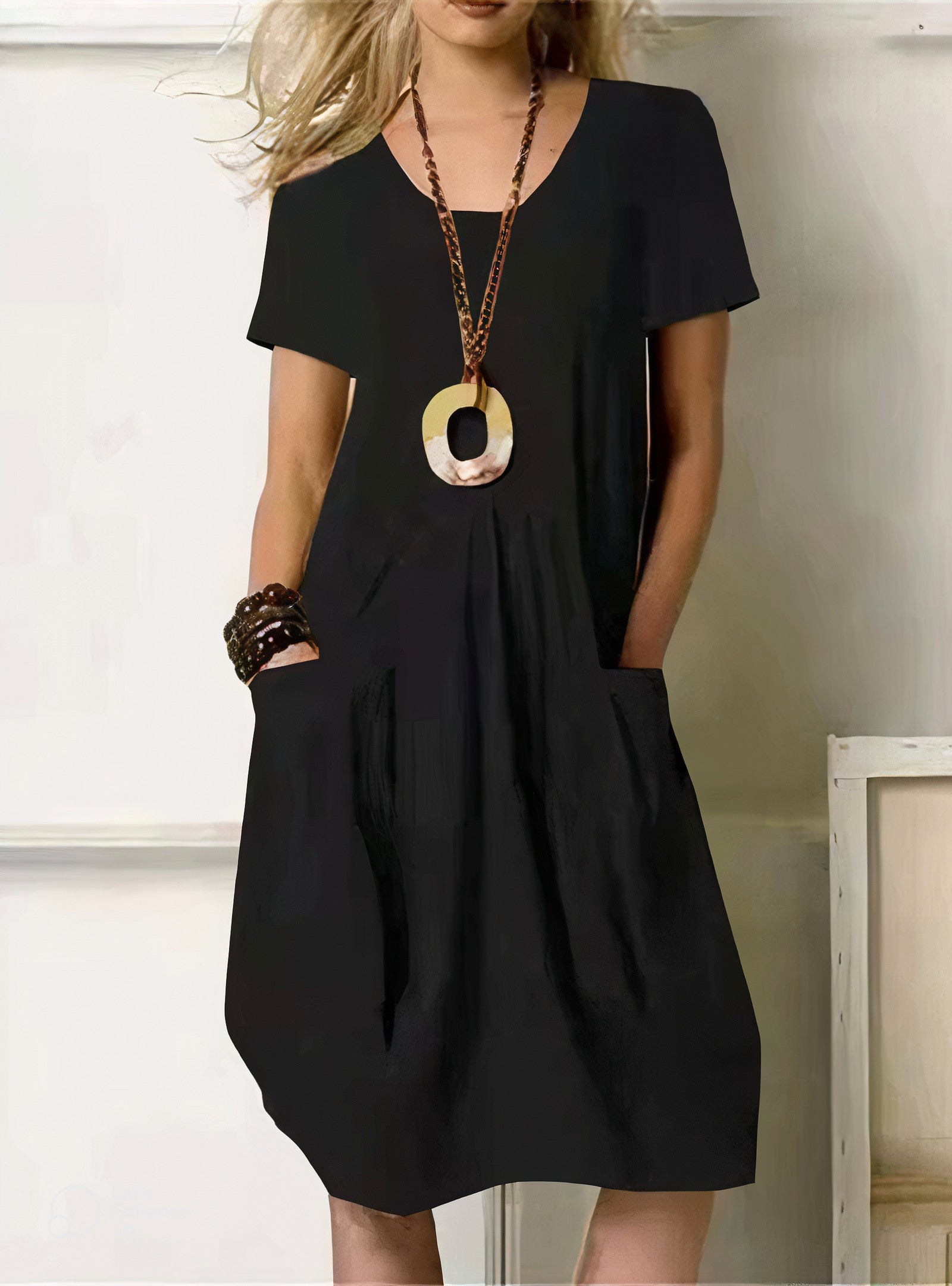 Mireya | Casual Everyday Midi Jurk