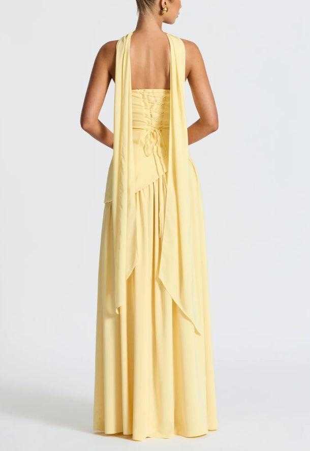 Aurélie™ | Strapless Maxi Jurk met Split