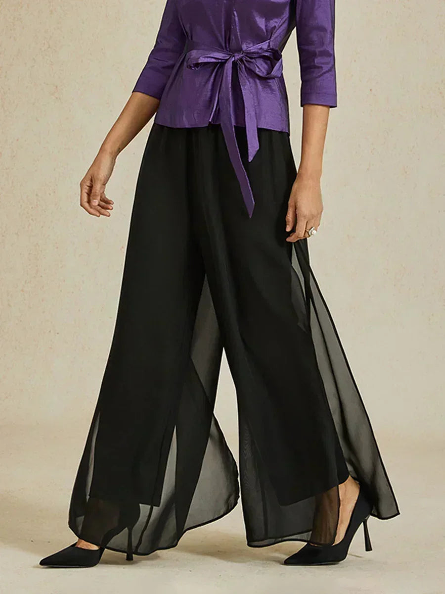 Fluressa | Split Hem Flow Broek