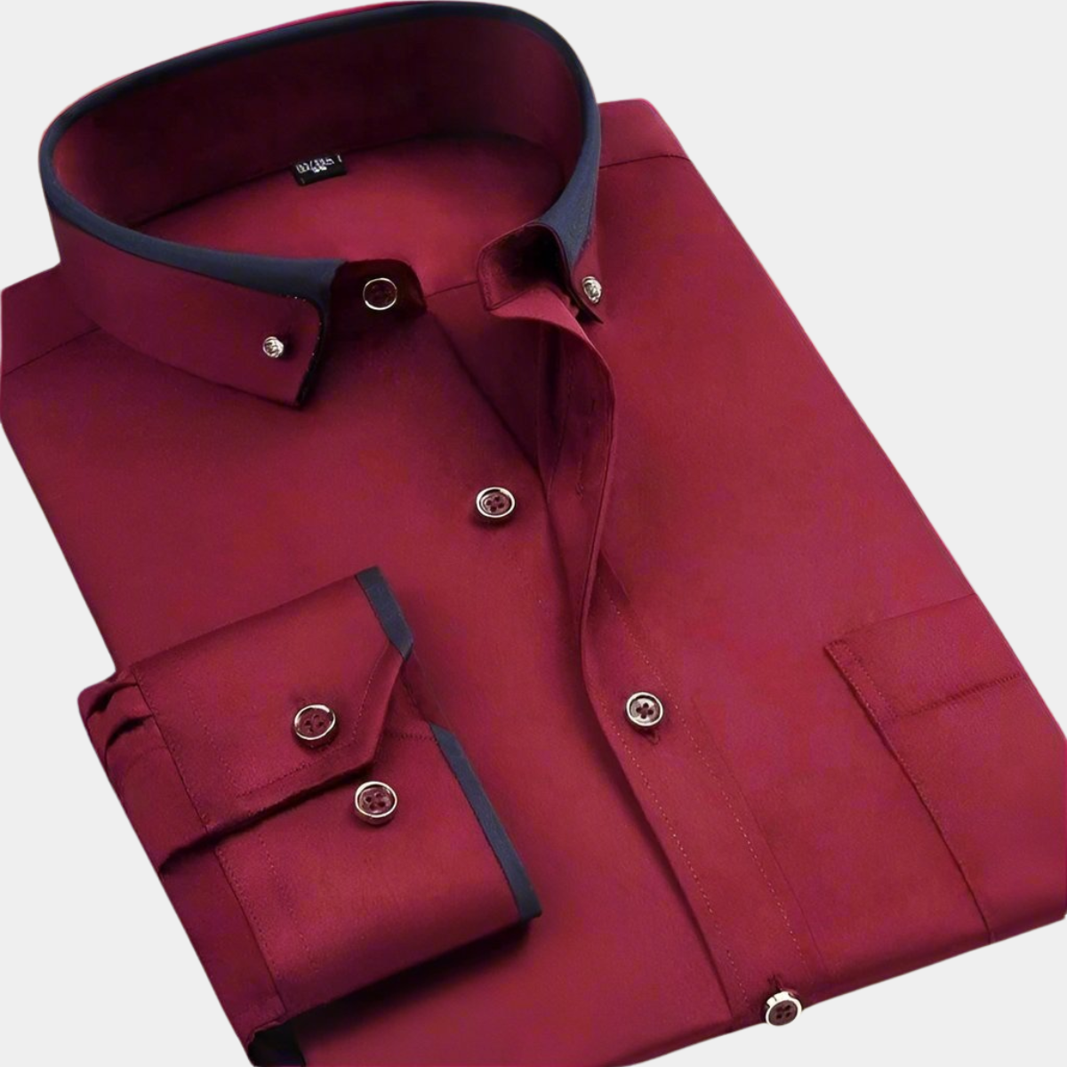 Daan™ | Ademend en kreukarm herenshirt voor werk en vrije tijd