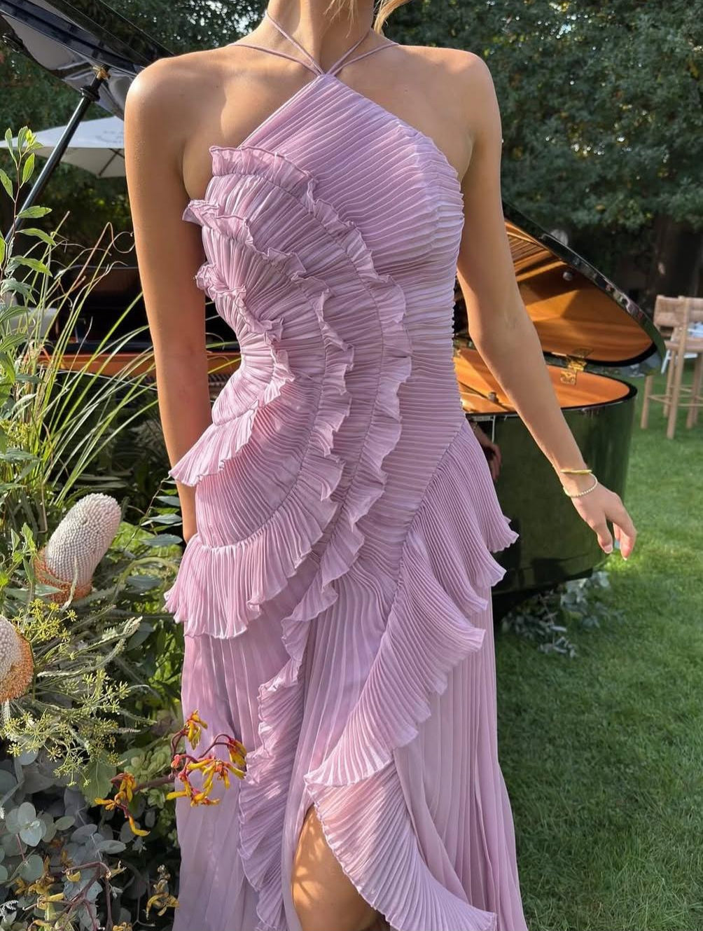 ISADORA I VESTIDO VOLANTES BEPERKTE EDITIE