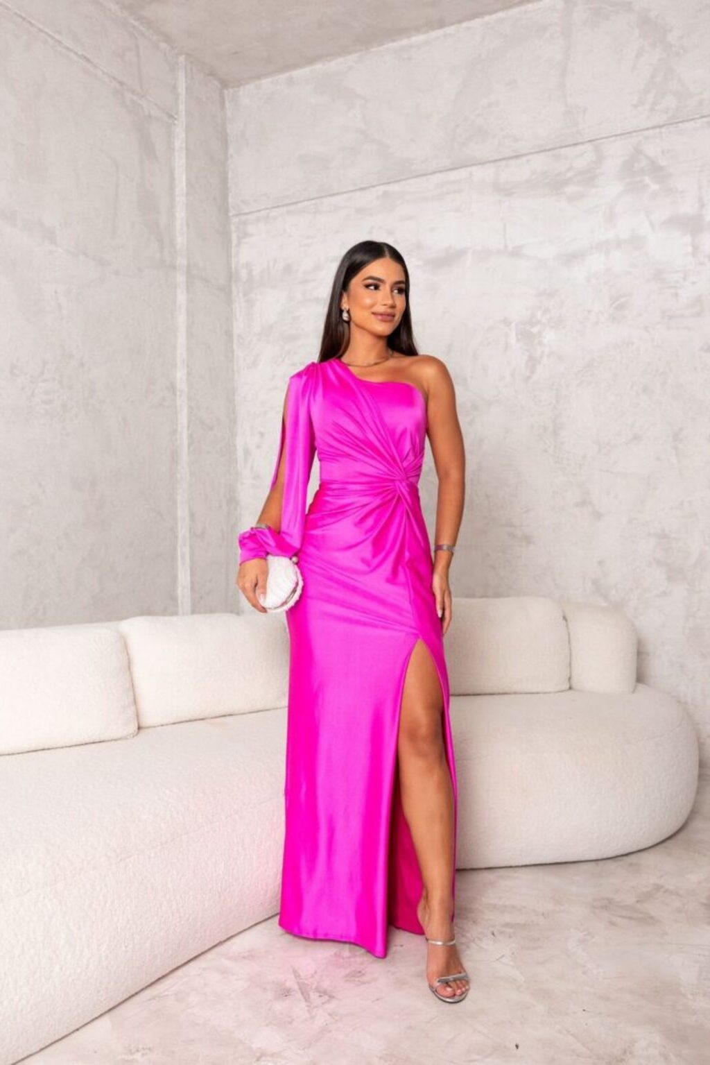 Riley™ | One-Shoulder Avondjurk