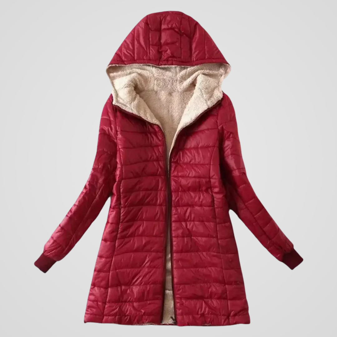 Carolina | Winterjas gevoerd met sherpa