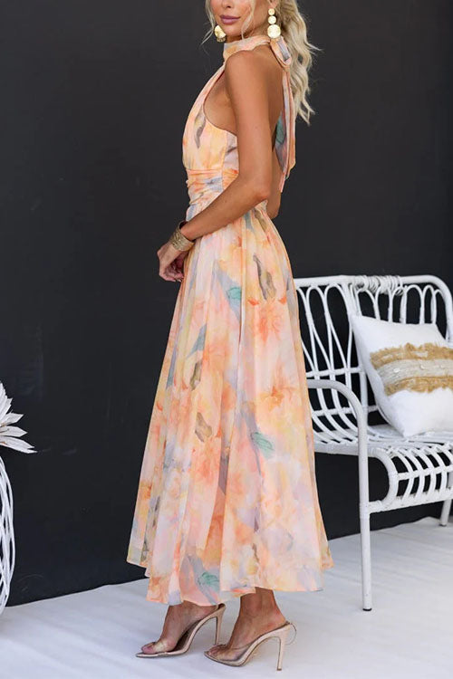 Abigail™ | Maxi Jurk met Print