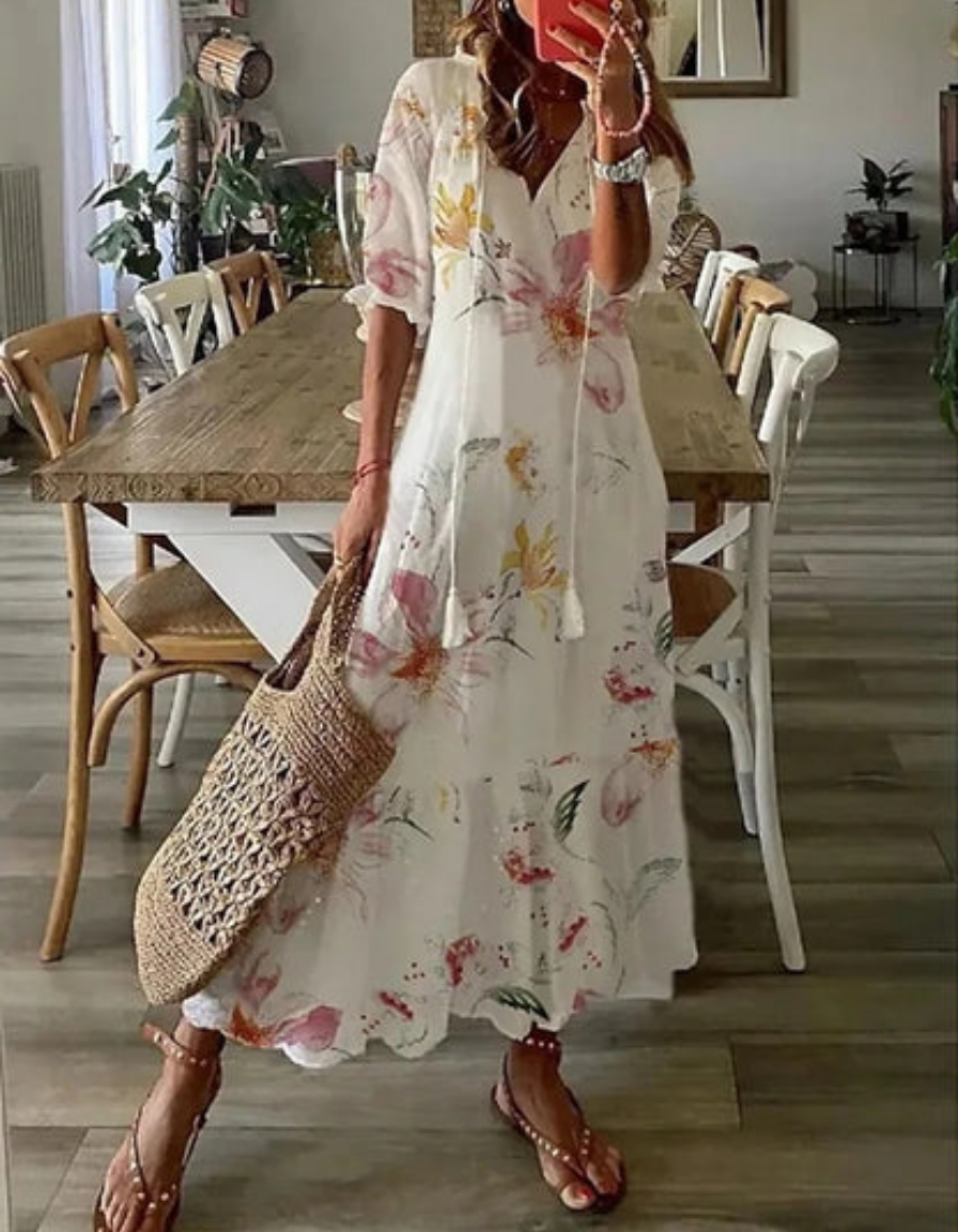Aisley | Boho Buikbedekkende Jurk