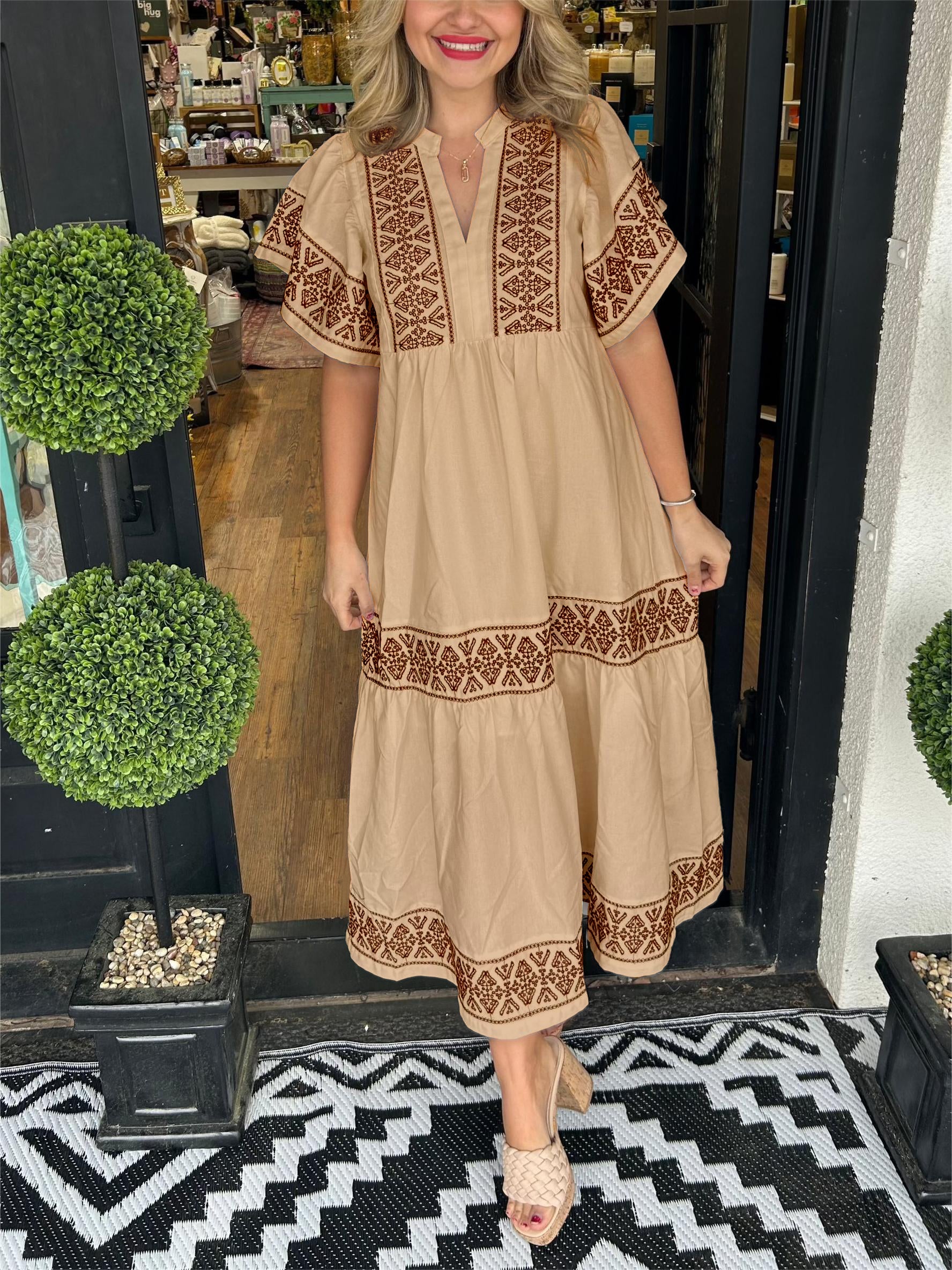 Amity | Moeiteloze Boho-Chic Jurk