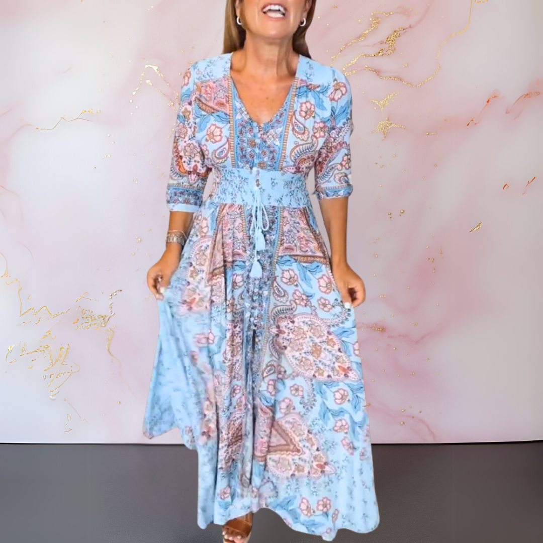 MARGA | ELEGANTE ZOMERJURK MET V-HALS