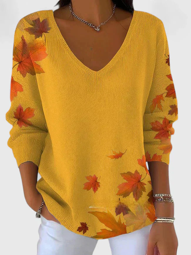 Sera™ | Elegante V-hals Trui