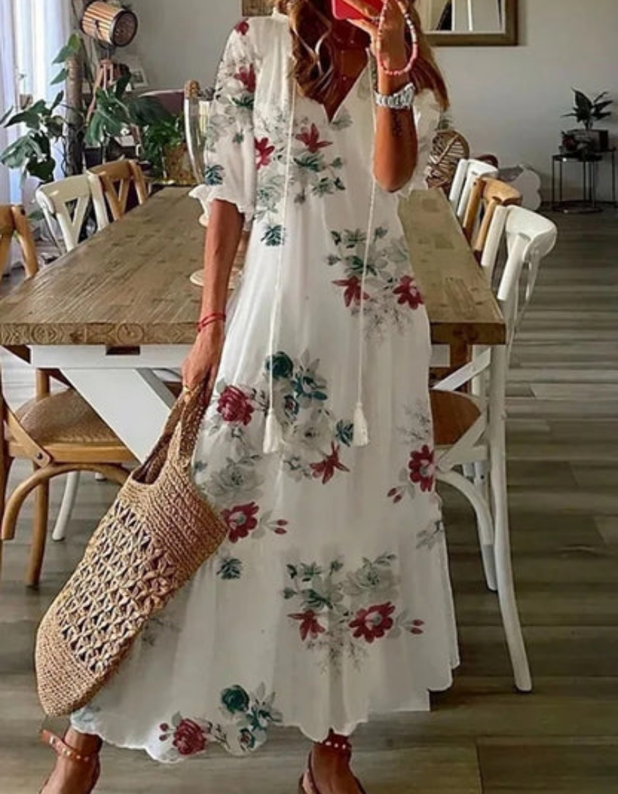 Aisley | Boho Buikbedekkende Jurk