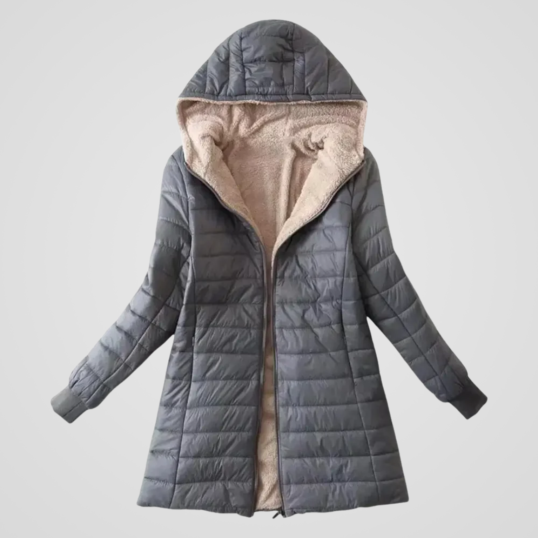 Carolina | Winterjas gevoerd met sherpa