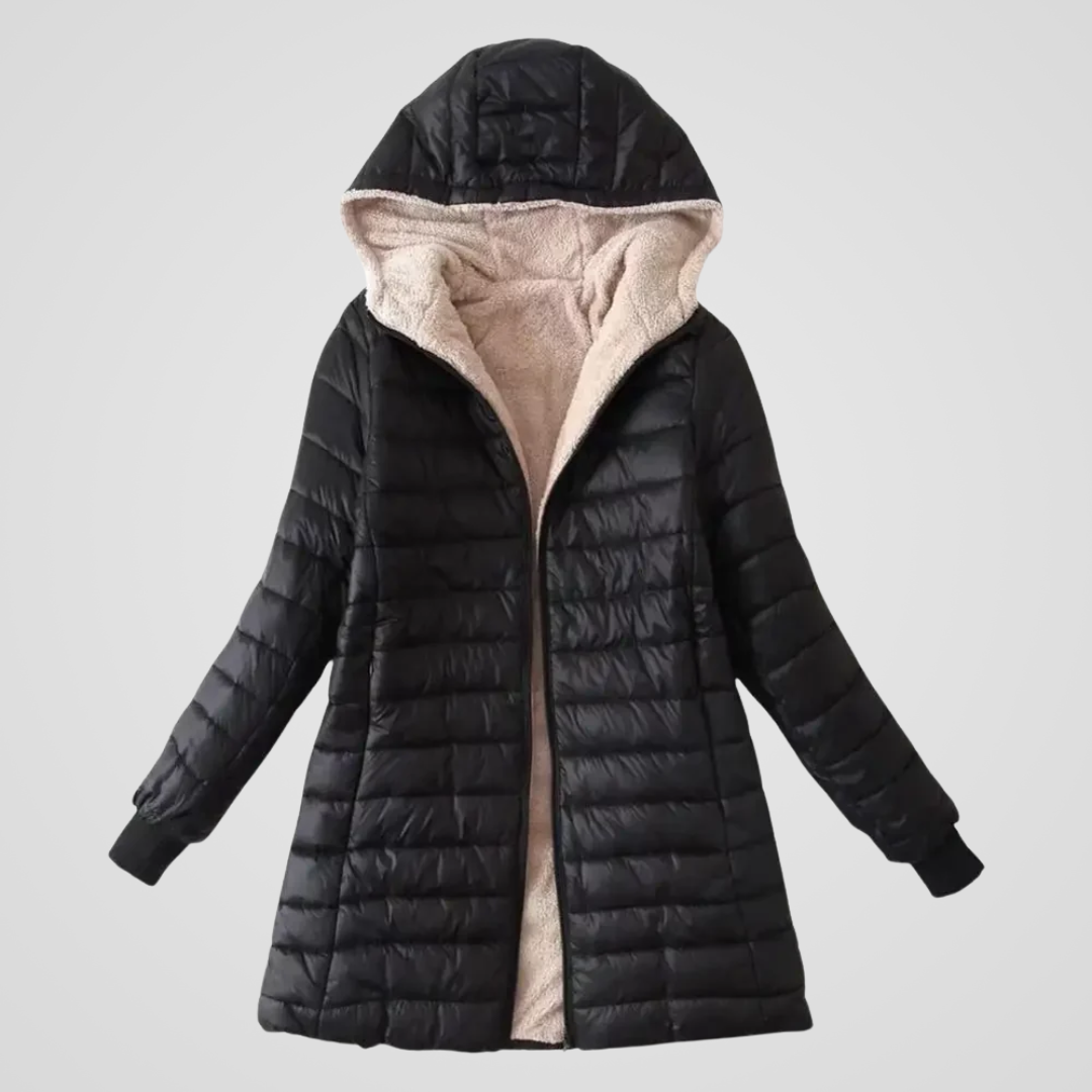 Carolina | Winterjas gevoerd met sherpa