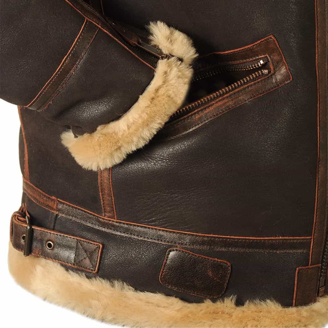 Aviator™ | Iconische Leren Pilotenjas