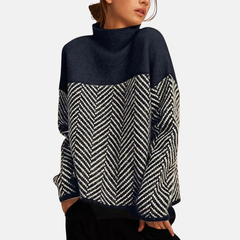 Eva - Herringbone Trui