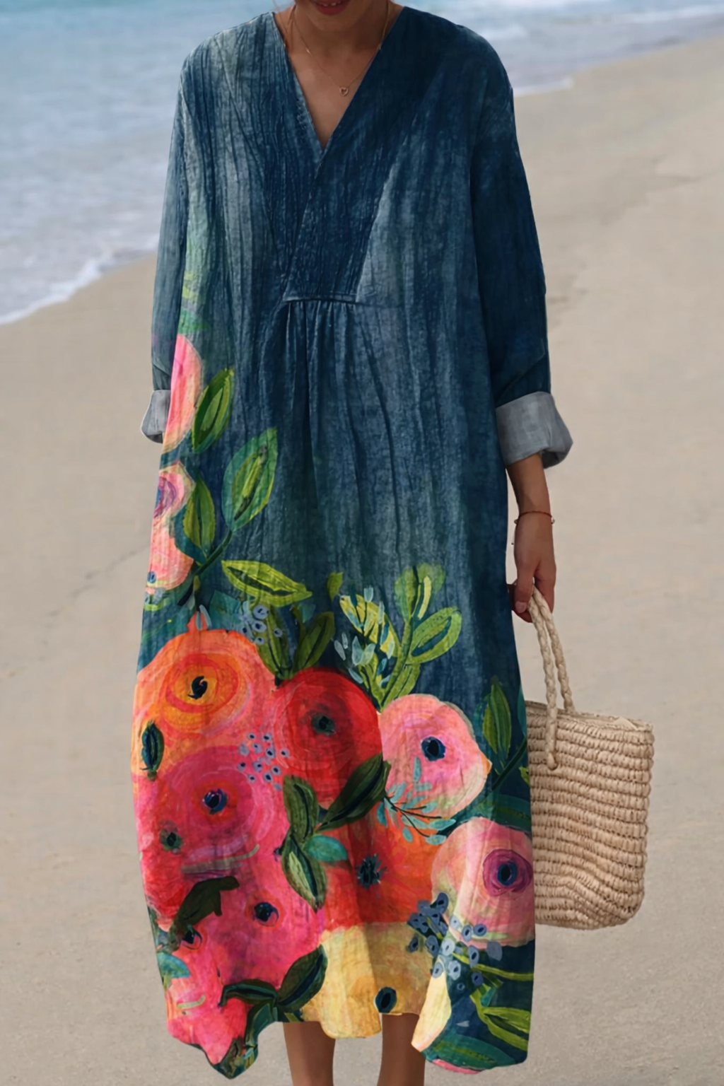 Dominique™ || BOHO MAXI JURK