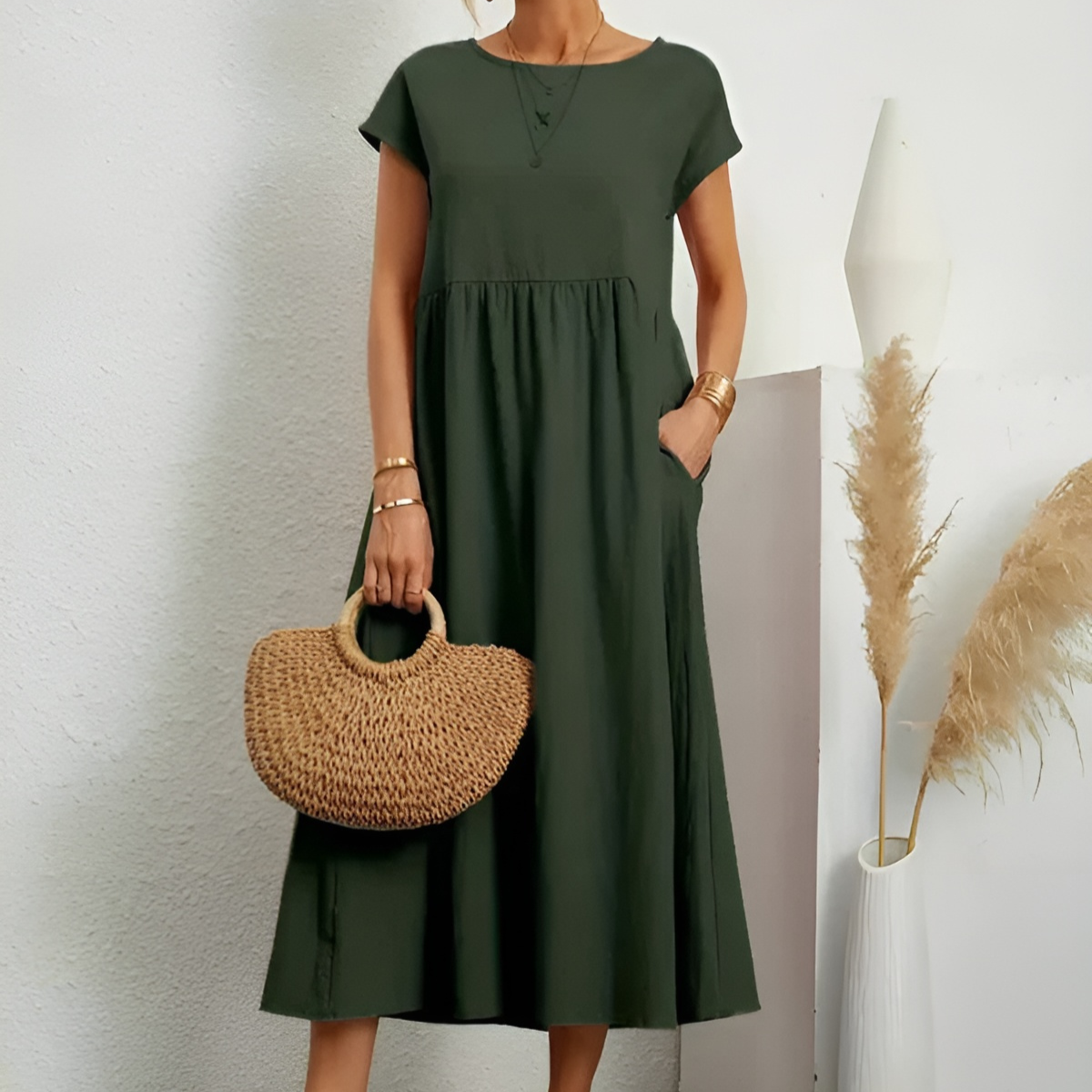 CATHERINE | ELEGANTE ESSENTIËLE JURK