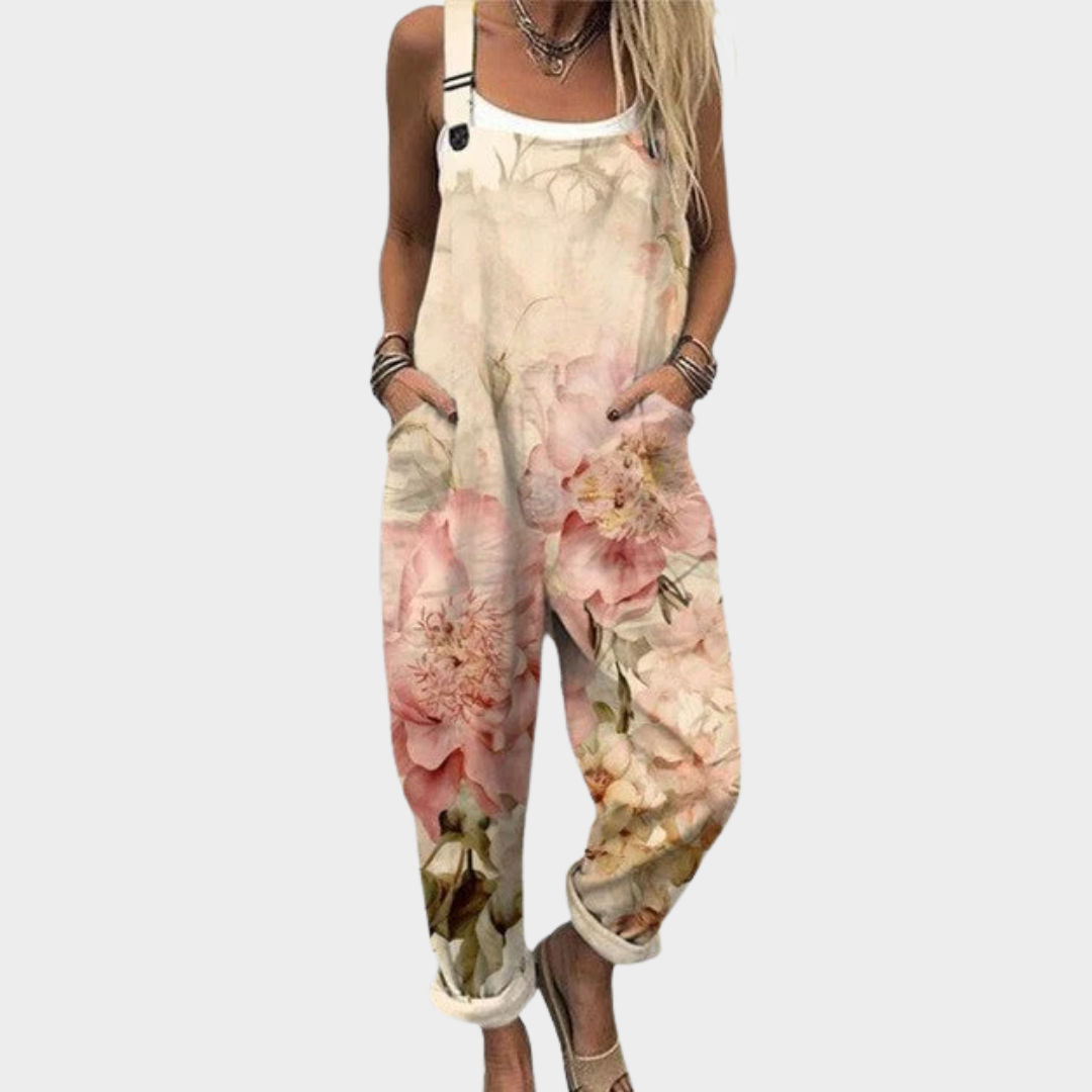 Comfortabele Bedrukte Dungaree