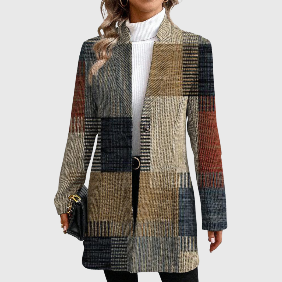 Adela | Elegante Geprinte Blazer