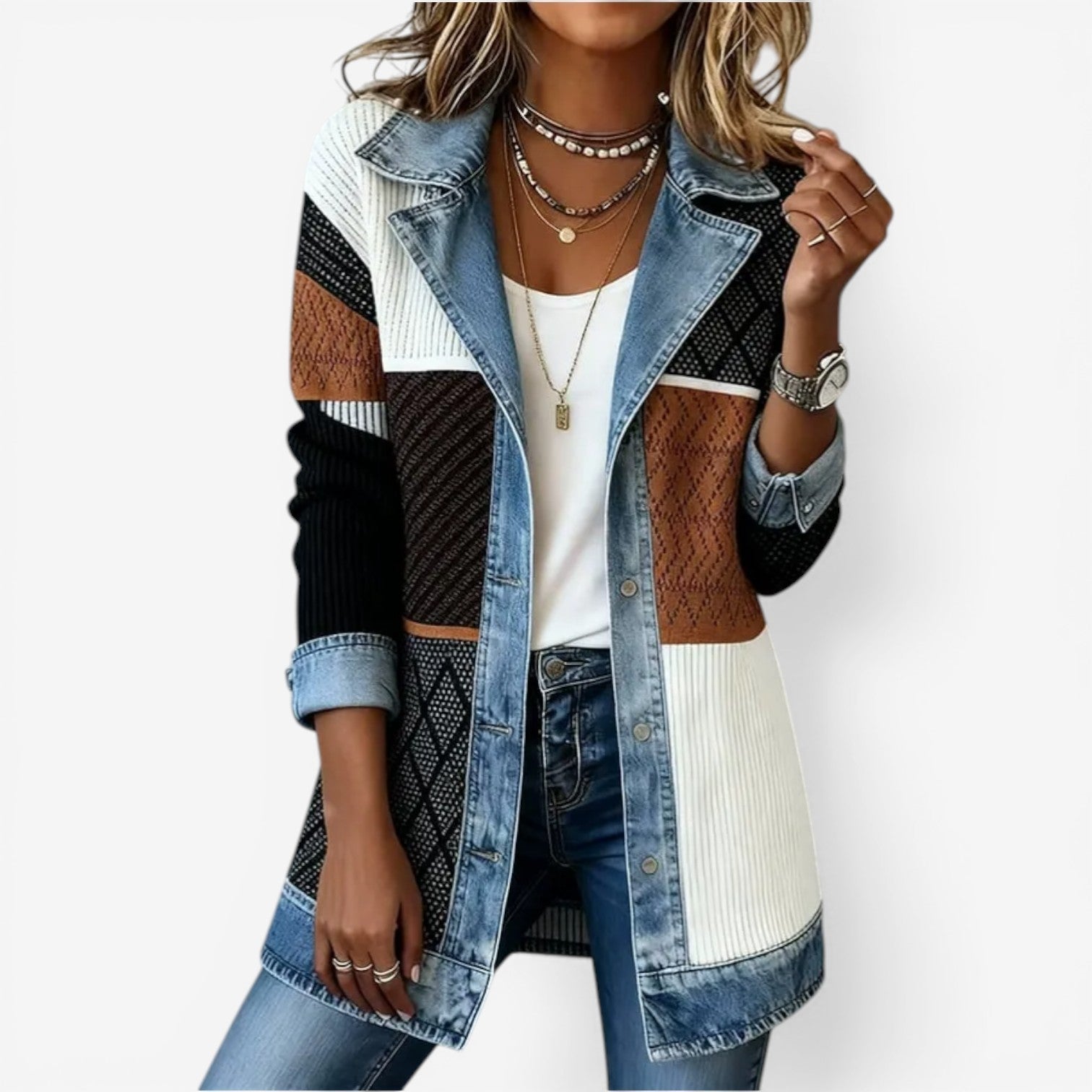 MOREAU LYON | DENIM JACKET VOOR VROUWEN