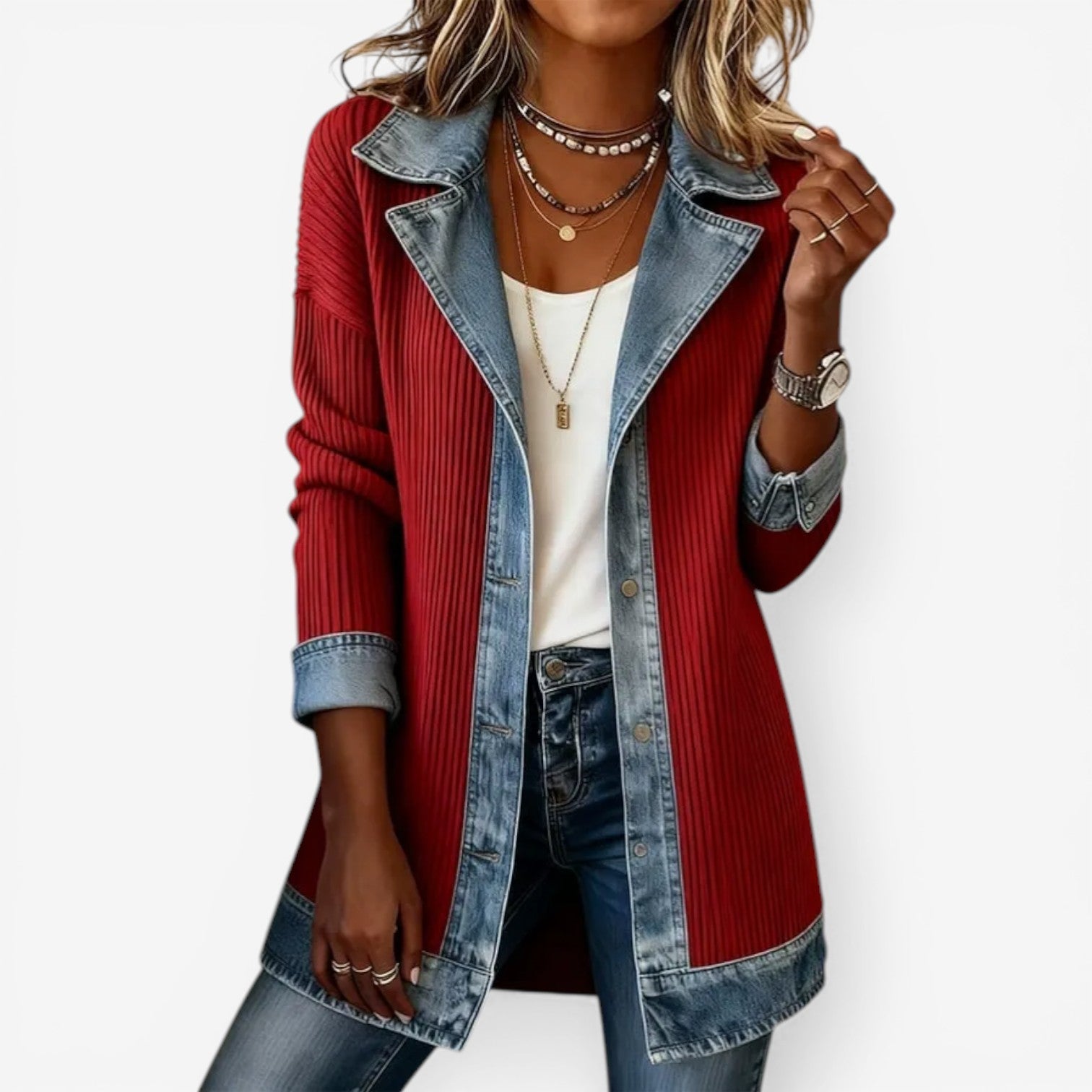 MOREAU LYON | DENIM JACKET VOOR VROUWEN