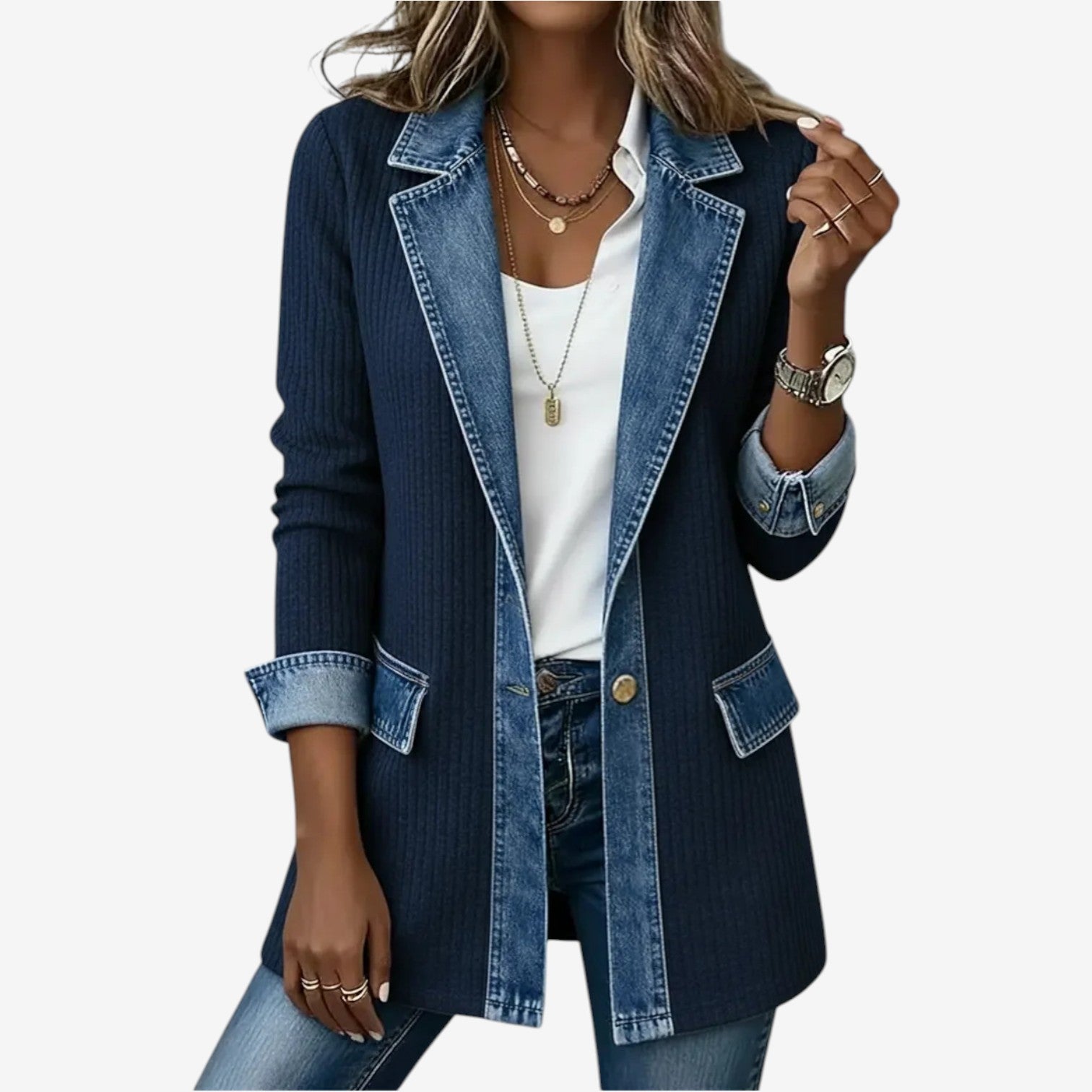 MOREAU LYON | DENIM JACKET VOOR VROUWEN