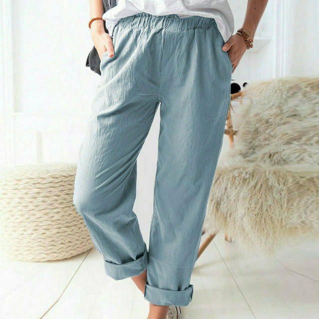 Neria - Zachte Structuur Broek
