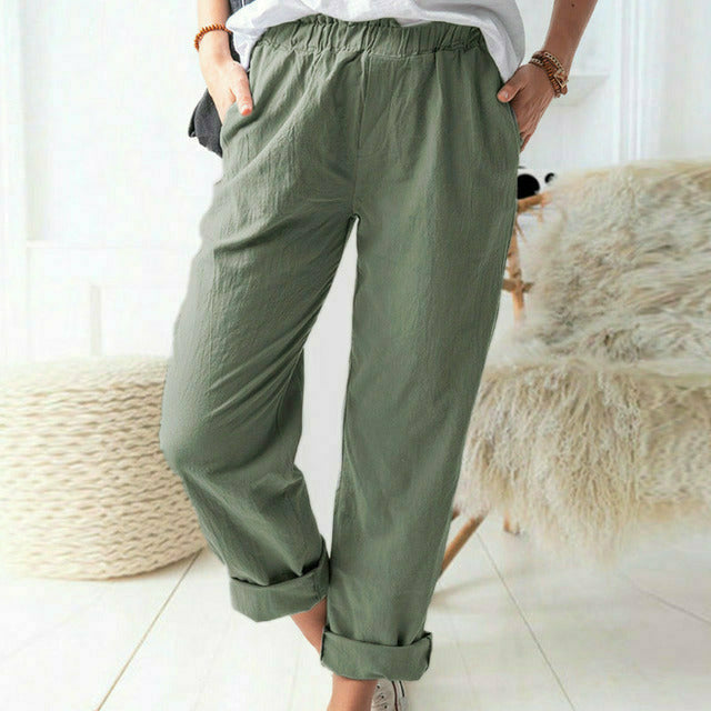 Neria - Zachte Structuur Broek