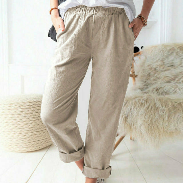 Neria - Zachte Structuur Broek